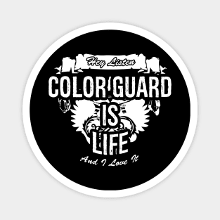 Color Guard Is Life Creative Job Typography Design Magnet